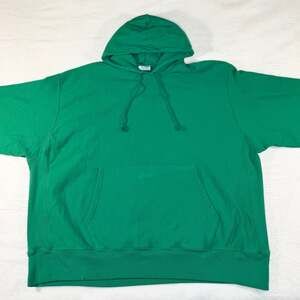 Champion Reverse Weave Oversized Kelly Green Blank Pullover Hoodie 3XL